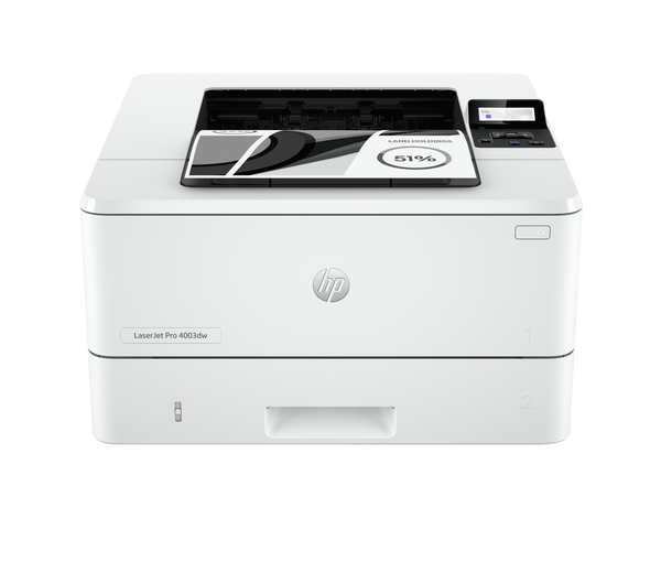 HP LaserJet Pro 4003DW Çift Taraflı Baskı Wi-Fi Lazer Yazıcı Beyaz 2Z610A