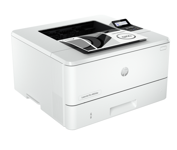 HP LaserJet Pro 4003DW Çift Taraflı Baskı Wi-Fi Lazer Yazıcı Beyaz 2Z610A