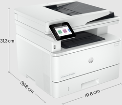 HP LaserJet Pro MFP 4103DW Wi - Fi Fotokopi Çift Taraflı Baskı Tarama Lazer Yazıcı Beyaz 2Z627A - Thumbnail