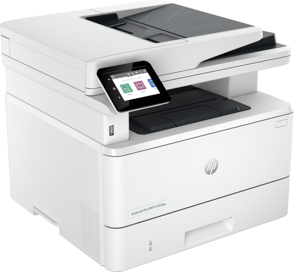 HP LaserJet Pro MFP 4103DW Wi - Fi Fotokopi Çift Taraflı Baskı Tarama Lazer Yazıcı Beyaz 2Z627A