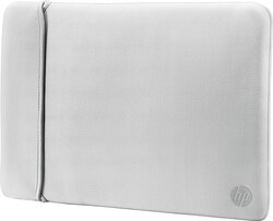 HP 14.1 inç Çift Taraflı Fermuarsız Neopren Kılıf - Siyah & Gümüş 2UF61AA - Thumbnail (0)