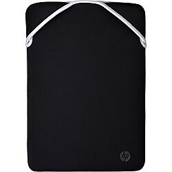 HP 15.6 inç Çift Taraflı Fermuarsız Neopren Kılıf - Siyah & Gümüş 2F2K5AA (1)