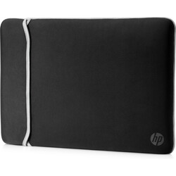 HP 15.6 inç Çift Taraflı Fermuarsız Neopren Kılıf - Siyah & Gümüş 2UF62AA - Thumbnail (0)