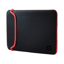 HP 15.6 inç Çift Taraflı Fermuarsız Neopren Kılıf - Siyah & Kırmızı V5C30AA - Thumbnail (0)
