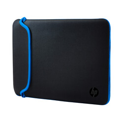 HP 15.6 inç Çift Taraflı Fermuarsız Neopren Kılıf - Siyah & Mavi V5C31AA - Thumbnail (0)