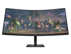 HP OMEN 34c 34 inç 165Hz 1ms (HDMI + Display) Hoparlör Asansör FreeSync Premium WQHD LED Curved Gaming Monitör 780K8E9 - Thumbnail (0)