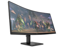 HP OMEN 34c 34 inç 165Hz 1ms (HDMI + Display) Hoparlör Asansör FreeSync Premium WQHD LED Curved Gaming Monitör 780K8E9 - Thumbnail