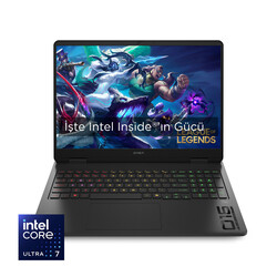 HP OMEN Laptop 16-AM0047NT Intel® Core™ Ultra 7 255H 24GB RAM 1TB SSD 8GB NVIDIA GeForce RTX5070 16 inç 2K 144Hz FreeDOS Siyah CD8M5EA - Thumbnail (0)