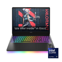 HP OMEN MAX Laptop 16-AH0001NT Intel® Core™ Ultra 9 İşlemci 275HX 64GB RAM 2TB SSD 24GB NVIDIA GeForce RTX5090 16 inç OLED 240Hz FreeDOS Siyah B8SK8EA - Thumbnail (0)