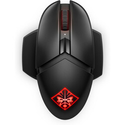 HP OMEN Photon Kablosuz Qi Şarj Edilebilir Oyuncu Mouse - Siyah 6CL96AA - Thumbnail