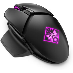 HP OMEN Photon Kablosuz Qi Şarj Edilebilir Oyuncu Mouse - Siyah 6CL96AA - Thumbnail (4)