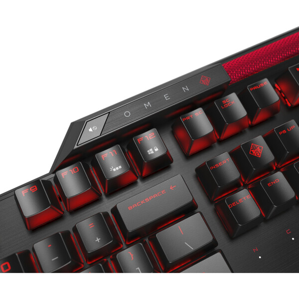 HP OMEN Sequencer Mavi Optik Mekanik Anahtarlı Oyuncu Klavyesi İngilizce - Siyah 2VN99AA