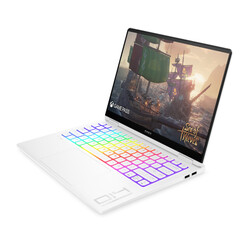 HP OMEN Transcend Laptop 14-FB0011NT Intel Core Ultra 9-185H 32GB RAM 1TB SSD 8GB NVIDIA GeForce RTX4070 14 inç 2.8K 120Hz Windows 11 Home Beyaz A23WXEA - Thumbnail (2)