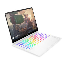 HP OMEN Transcend Laptop 14-FB0011NT Intel Core Ultra 9-185H 32GB RAM 1TB SSD 8GB NVIDIA GeForce RTX4070 14 inç 2.8K 120Hz Windows 11 Home Beyaz A23WXEA - Thumbnail (1)