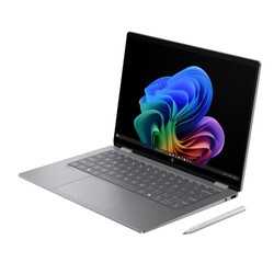 HP OmniBook X Flip Laptop 14-FM0000NT Intel Core Ultra 7-258V 32GB RAM 2TB SSD Intel Arc Graphics 14 inç 3K OLED Dokunmatik Windows 11 Home Gri BS9X2EA - Thumbnail (1)