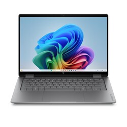 HP OmniBook X Flip Laptop 14-KB0001NT Intel Core Ultra 7-356H 32GB RAM 1TB SSD Intel Arc Graphics 14 inç 2K Dokunmatik Windows 11 Home Gri D62BHEA - Thumbnail (0)
