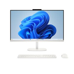 HP OmniStudio 27-CU0009NT Intel Core 5 210H 16GB RAM 512GB SSD Intel Graphics 27 inç Full HD FreeDos Beyaz All In One PC D62C1EA - Thumbnail (0)