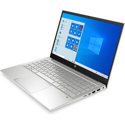 HP Pavilion Laptop 14 - DV0004NT Intel Core i7 - 1165G7 8GB RAM 512GB SSD 2GB GeForce MX450 14 inç FHD Windows 10 Home Gümüş 2W6J2EA - Thumbnail (1)