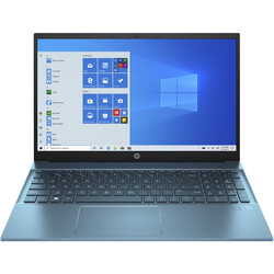 HP Pavilion Laptop 15-EH1010NT AMD Ryzen 5 5500U 8GB RAM 512GB SSD AMD Radeon 15.6 inç FHD Windows 10 Home Mavi 4H0W9EA - Thumbnail (0)