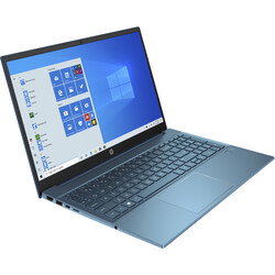 HP Pavilion Laptop 15-EH1010NT AMD Ryzen 5 5500U 8GB RAM 512GB SSD AMD Radeon 15.6 inç FHD Windows 10 Home Mavi 4H0W9EA - Thumbnail (2)