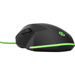 HP Pavilion 200 Oyuncu Mouse - Siyah 5JS07AA - Thumbnail (1)