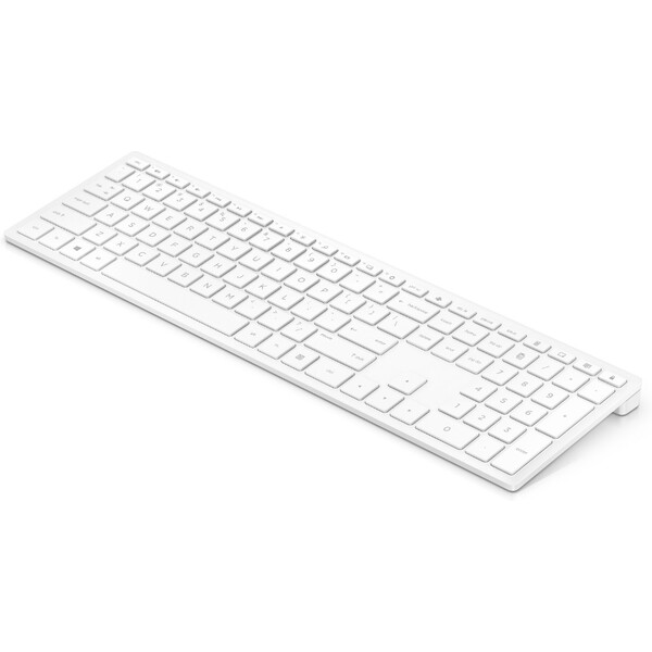 HP Pavilion 600 Kablosuz İnce Sessiz Klavye Türkçe - Beyaz 4CF02AA