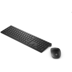 HP Pavilion 800 Kablosuz İnce Sessiz Klavye & Mouse Kombo Set Türkçe - Siyah 4CE99AA - Thumbnail
