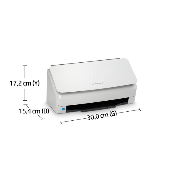 HP ScanJet Pro 3000 S4 Yaprak Beslemeli Tarayıcı 6FW07A - 6