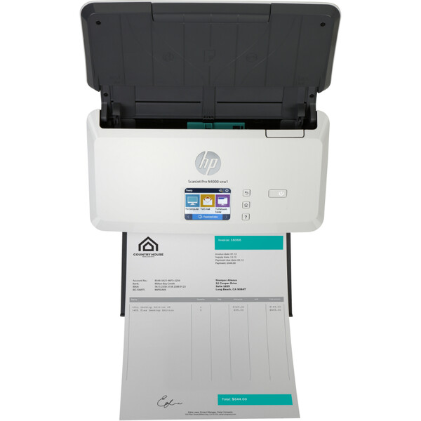 HP ScanJet Pro N4000 SNW1 Network Yaprak Beslemeli Tarayıcı 6FW08A