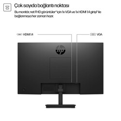 HP Series 3 Pro 324pv 23.8 inç Full HD 100Hz 5ms VA HDMI VGA Monitör 9U5C1AA - Thumbnail