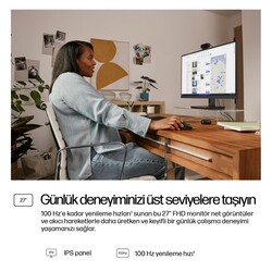 HP Series 3 Pro 327pf 27 inç Full HD 100Hz IPS 5ms Monitör B0CG3UT - Thumbnail