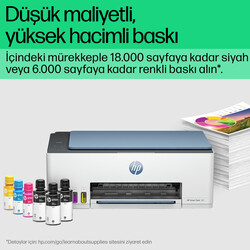 HP Smart Tank 585 Tarayıcı Fotokopi Wi - Fi Mürekkep Püskürtmeli Tanklı Yazıcı 1F3Y4A - Thumbnail