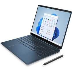 HP Spectre x360 Laptop 14-EF2001NT i7-1355U 32GB RAM 1TB SSD Intel UHD Graphics 13.5 inç WUXGA+ Dokunmatik Windows 11 Home Mavi 7P6H2EA - Thumbnail