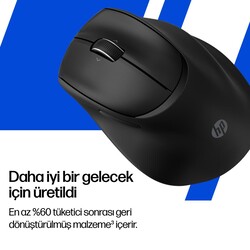 HP Tilt 720M 6000 DPI Bluetooth Ergonomik Kablosuz Mouse Siyah BH0Z4AA - Thumbnail