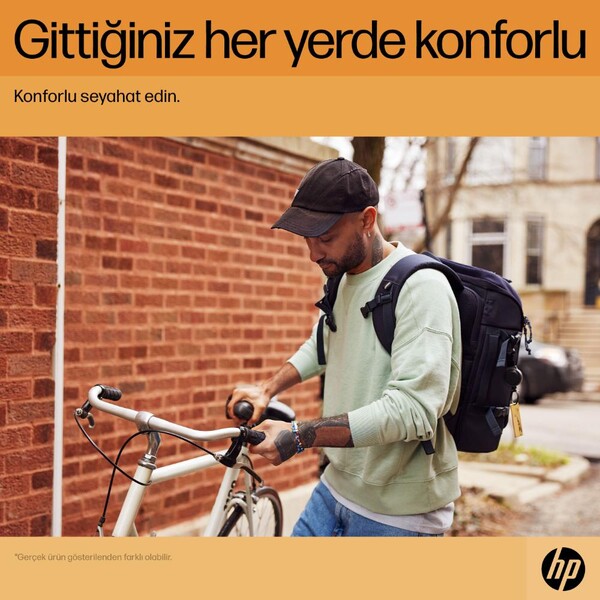 HP Travel 25 Litre 15.6 inç Sırt Çantası Demir Grisi 6B8U4AA