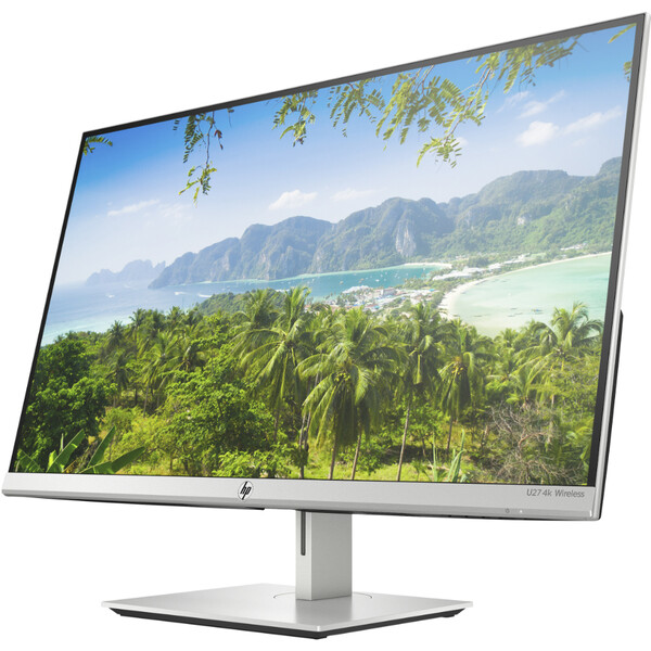 HP U27 27 inç 4K (HDMIDisplay3xUSB - A) Ultra HD 60 Hz Kablosuz FreeSync Hoparlörlü IPS Monitör Siyah 9TQ13AA