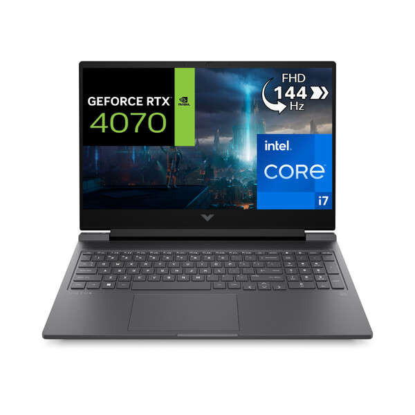 HP Victus Laptop 16-R0071NT Intel Core i7-13700H 32GB RAM 1TB SSD 8GB GeForce RTX 4070 16.1 inç FHD FreeDOS Mika Gümüşü 8V898EA