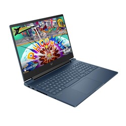 HP Victus Laptop 16-S1011NT AMD Ryzen 7 8845HS 32GB RAM 1TB SSD 8GB NVIDIA GeForce RTX4060 16.1 inç FHD 144Hz FreeDOS Mavi 9Z791EA - Thumbnail (1)