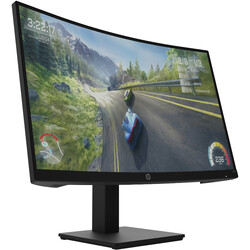 HP X27C 27 inç 1ms (HDMI+Display) Full HD 165 Hz FreeSync Premium LED Curved Gaming Monitör Siyah 32G13E9 - Thumbnail (2)