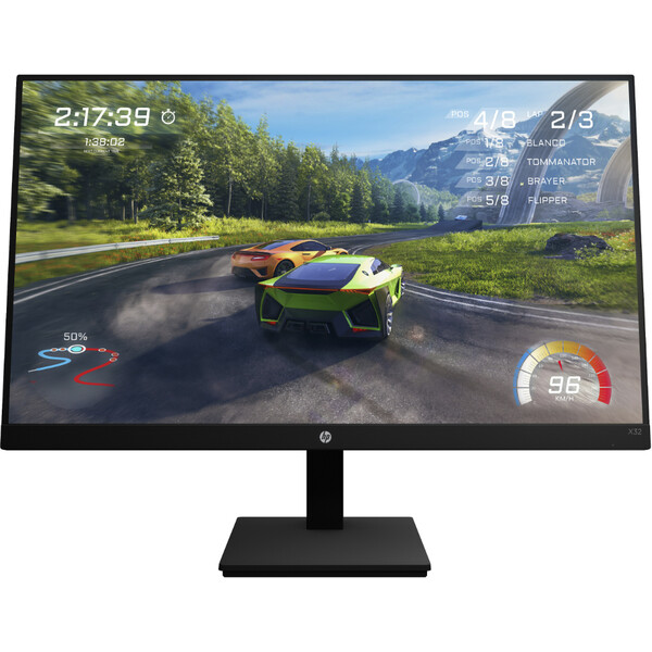 HP X32 31.5 inç 1ms (HDMIDisplay) QHD 165 Hz FreeSync Premium IPS Gaming Monitör Siyah 2V7V4E9