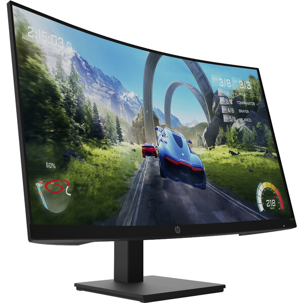 HP X32C 31.5 inç 1ms (HDMIDisplay) Full HD 165 Hz FreeSync Premium Curved LED Gaming Monitör Siyah 33K31E9