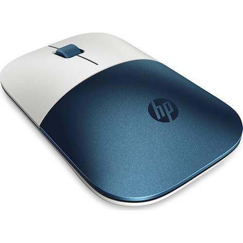 HP Z3700 Kablosuz İnce Mouse - Beyaz & Orman Denizi Mavisi 171D9AA