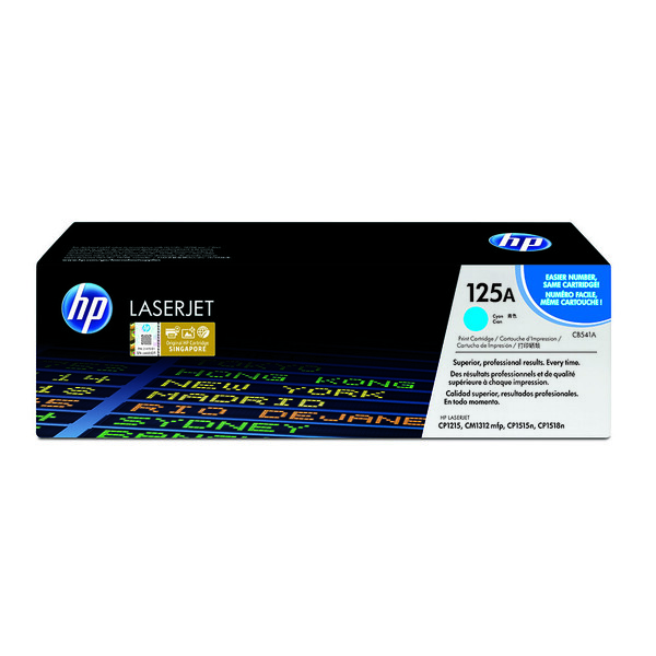 Orijinal HP 125A Toner Kartuşu Mavi CB541A