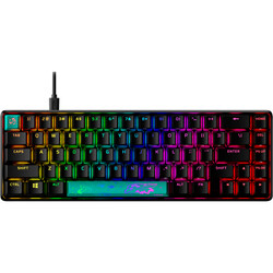 HyperX Alloy Origins 65 HX Aqua Switch İngilizce RGB Mekanik Gaming Klavye 56R64AA - Thumbnail