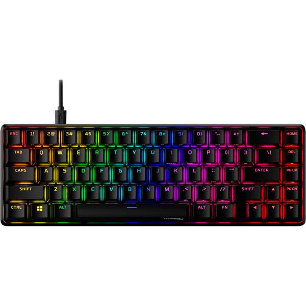 HyperX Alloy Origins 65 HX Red Switch İngilizce RGB Mekanik Oyuncu Klavye 4P5D6AA