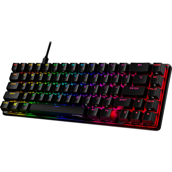 HyperX Alloy Origins 65 HX Red Switch İngilizce RGB Mekanik Oyuncu Klavye 4P5D6AA