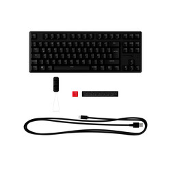 HyperX Alloy Origins Core PBT HX Kablolu Kırmızı Oyuncu Klavye 639N7AA - Thumbnail