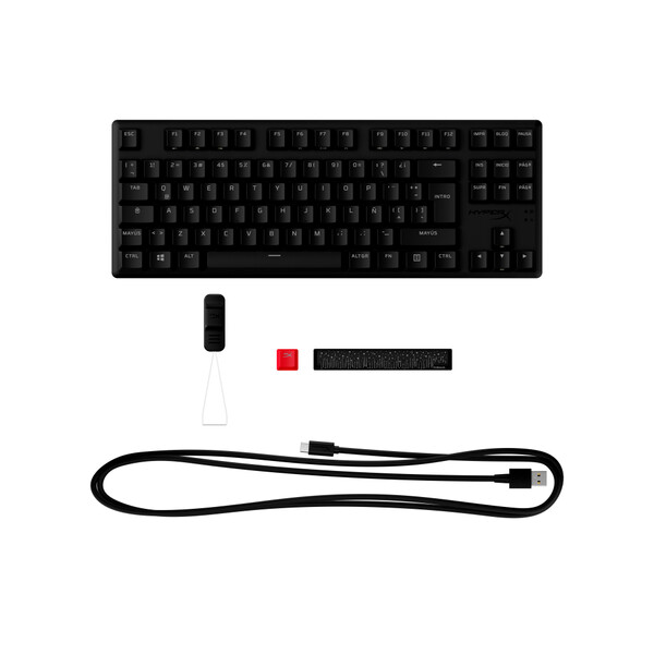 HyperX Alloy Origins Core PBT HX Kablolu Kırmızı Oyuncu Klavye 639N7AA