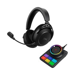 HyperX Cloud Alpha 2 PS5, PC, Xbox için RGB Baz İstasyonlu Kablosuz Oyuncu Kulaklığı Siyah AJ5C7AA - Thumbnail (0)