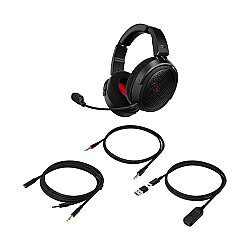 HyperX Cloud Alpha Air Kablolu Arkası Açık Oyuncu Kulaklığı Siyah D14ZCAA - 6